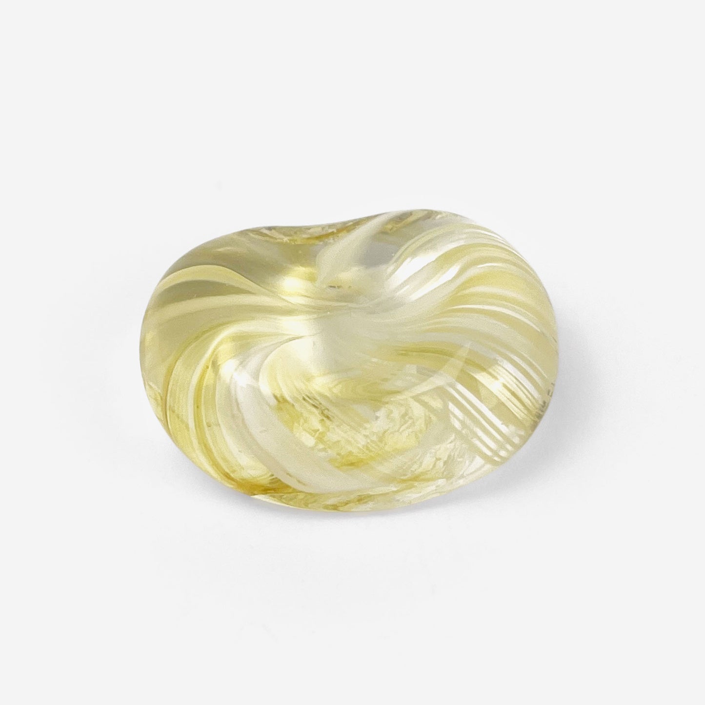 Glass mame Chopstick Rest Kohaku (1.25"x1")