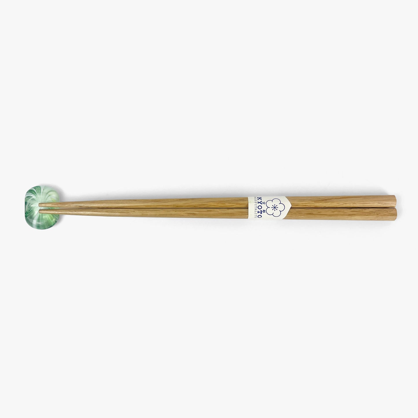 Glass mame Chopstick Rest Wakakusa (1.25"x1")