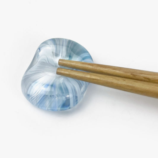 Glass mame Chopstick Rest Umiiro (1.25"x1")