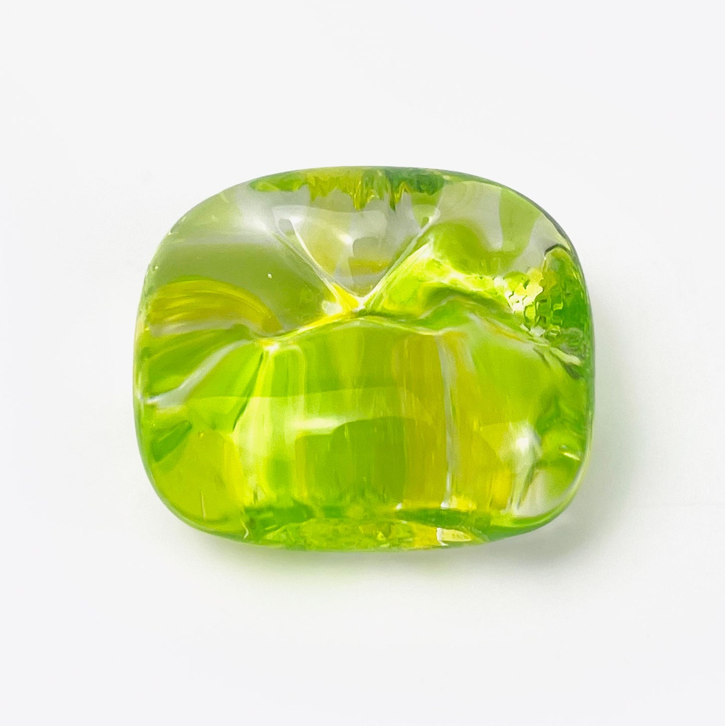 Glass Chopstick Rest Lemon (1.5")