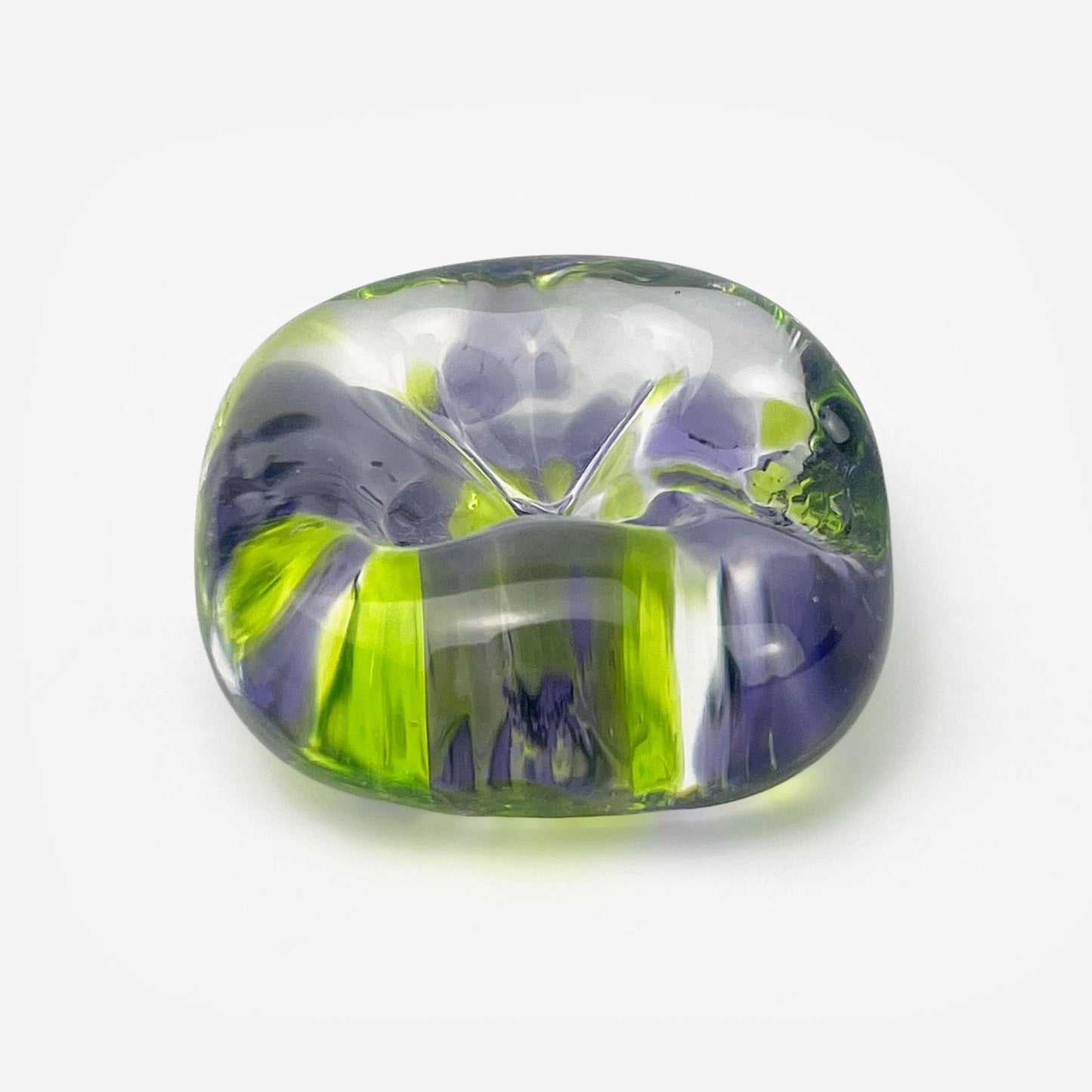 Glass Chopstick Rest Grape (1.5")
