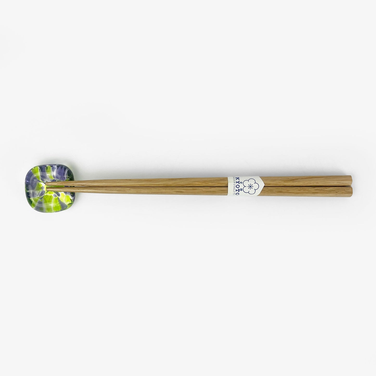 Glass Chopstick Rest Grape (1.5")