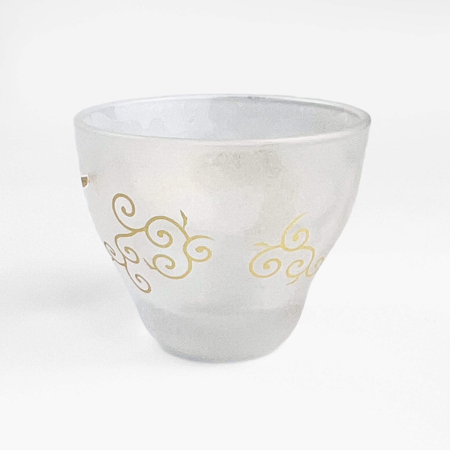 Glass Sake Cup Eto - Snake (2.5oz)