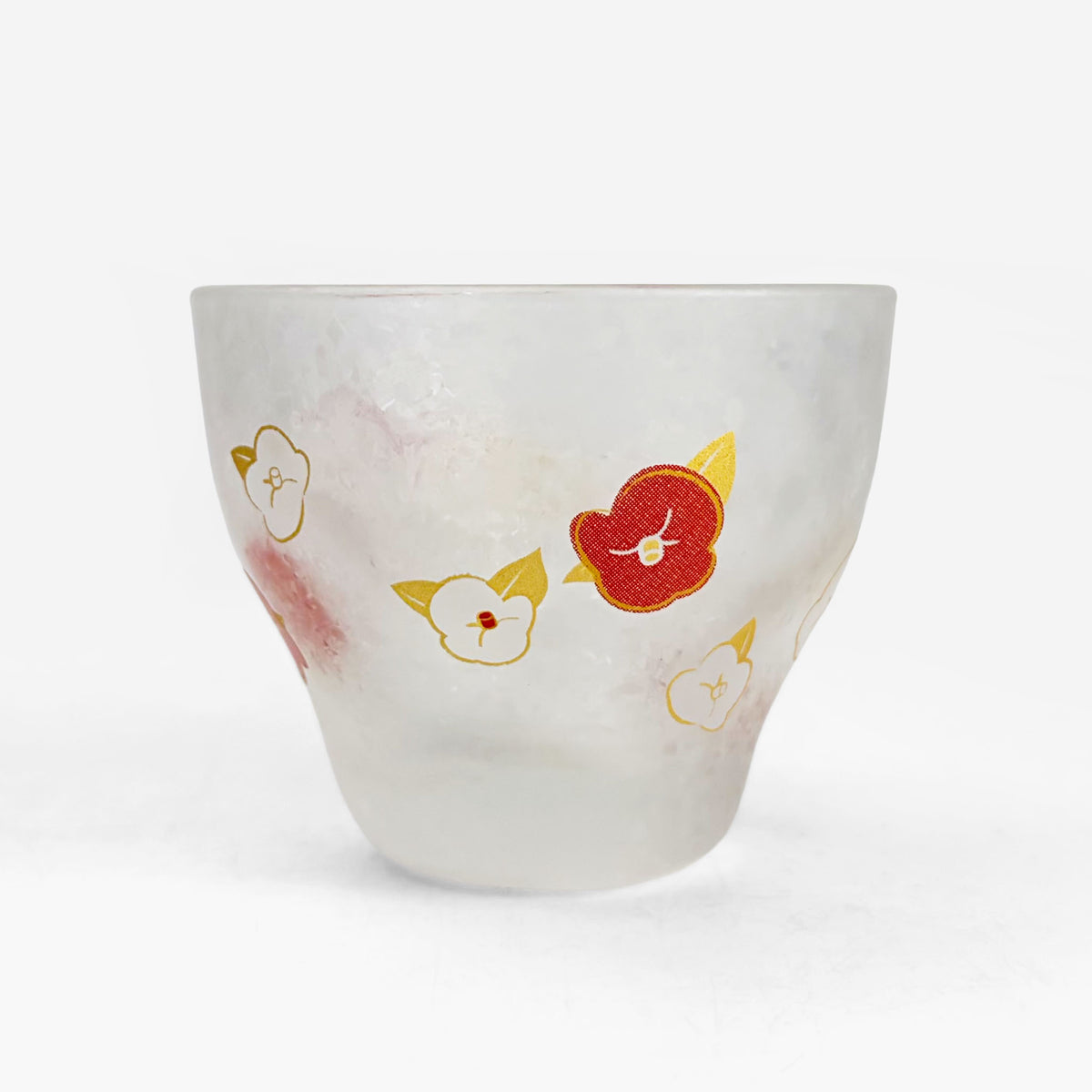Glass Sake Cup Eto - Sheep (2.5oz)