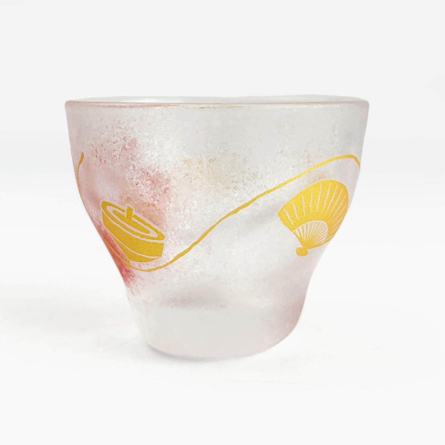 Glass Sake Cup Daruma  (2.5oz)