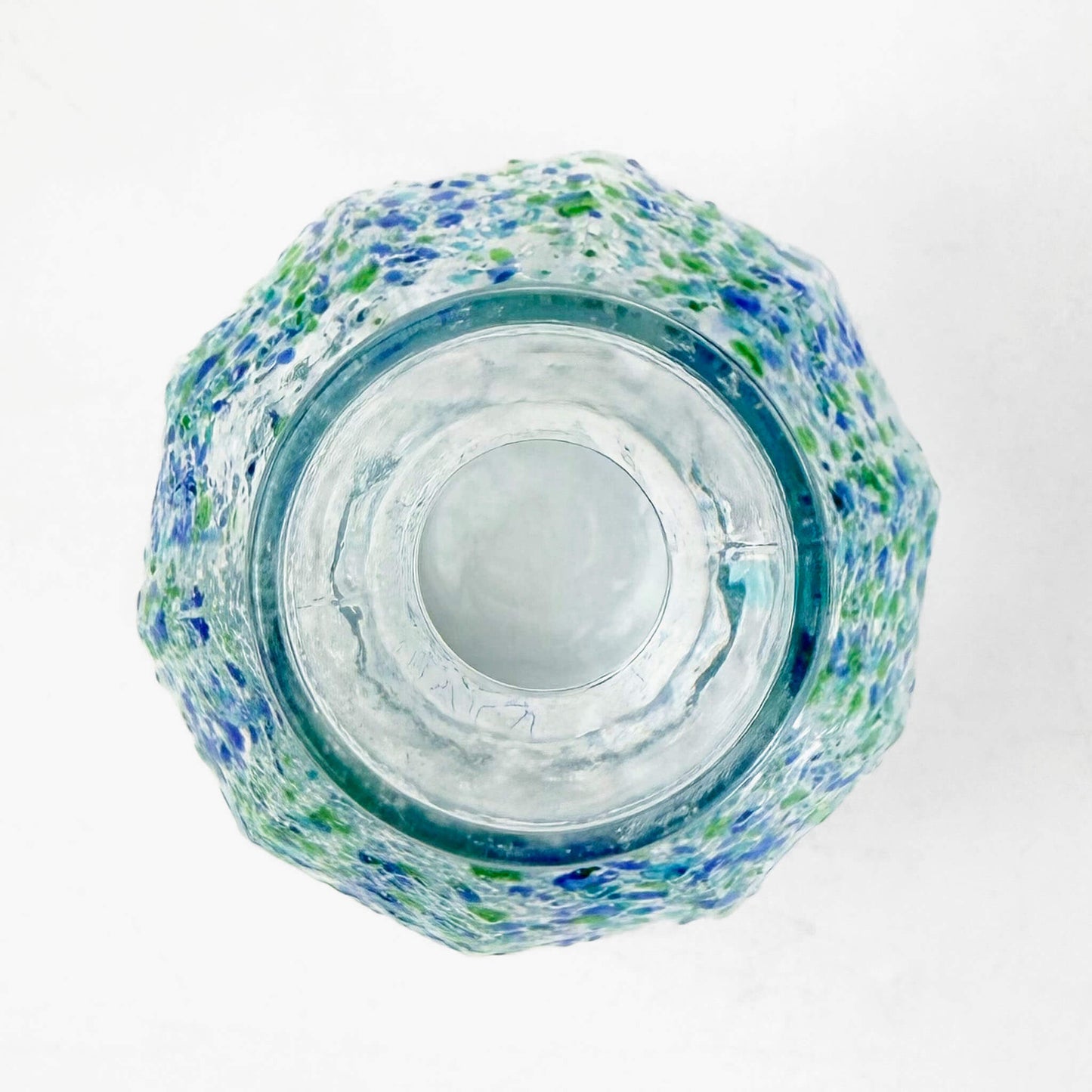 Glass Sake Bottle Hanatsuzuri (5.5oz/4.75"H)