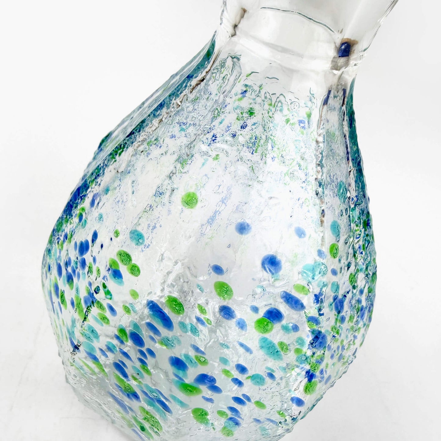 Glass Sake Bottle Hanatsuzuri (5.5oz/4.75"H)