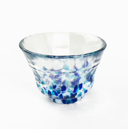 Matsugaoka glass sake cup Umi (1.5oz)