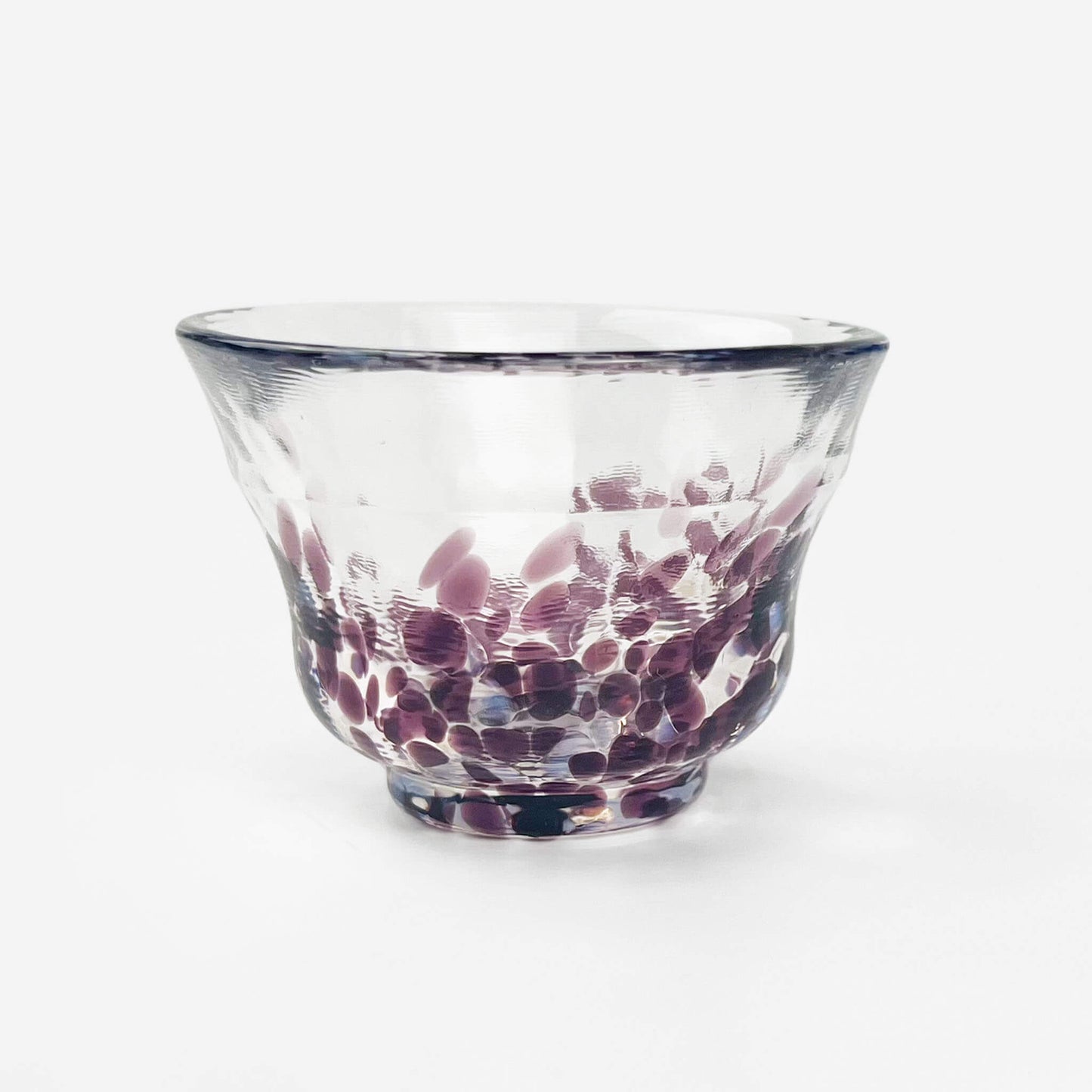 Matsugaoka glass sake cup Azuki (1.5oz)