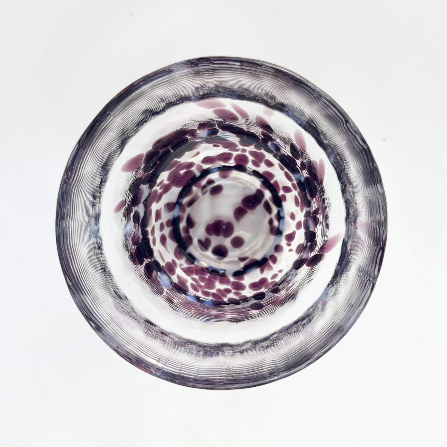 Matsugaoka glass sake cup Azuki (1.5oz)