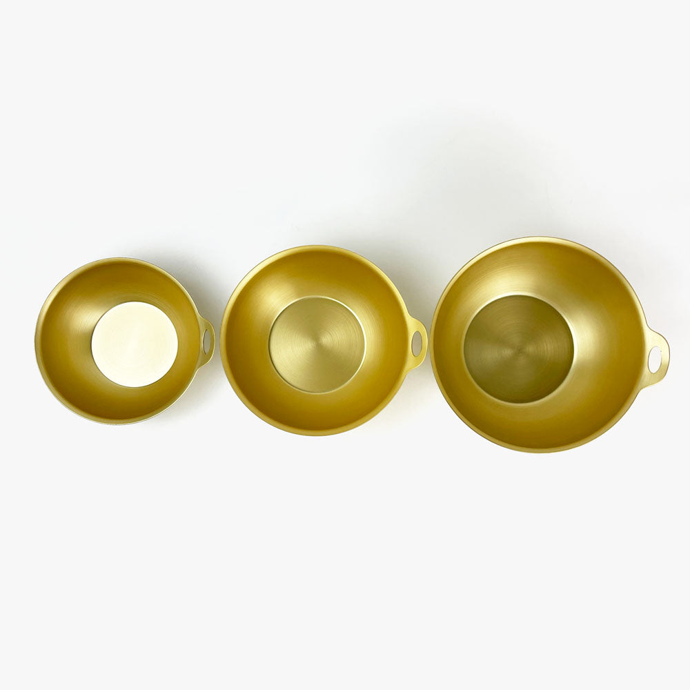 Aluminium Mixing Bowl Small (6"D) image 1