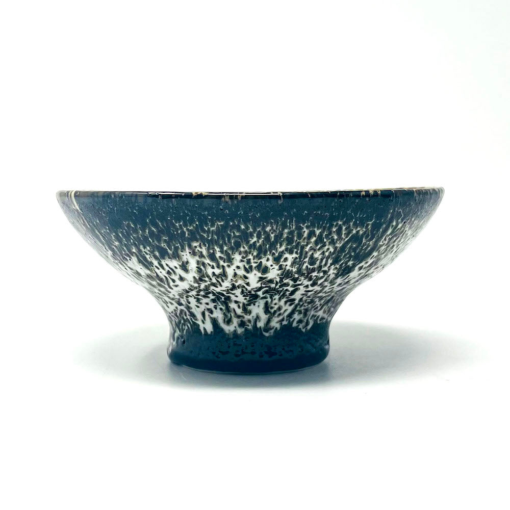 Kobachi Dish Shiroyuzu Tenmoku (4.75"D) image 4