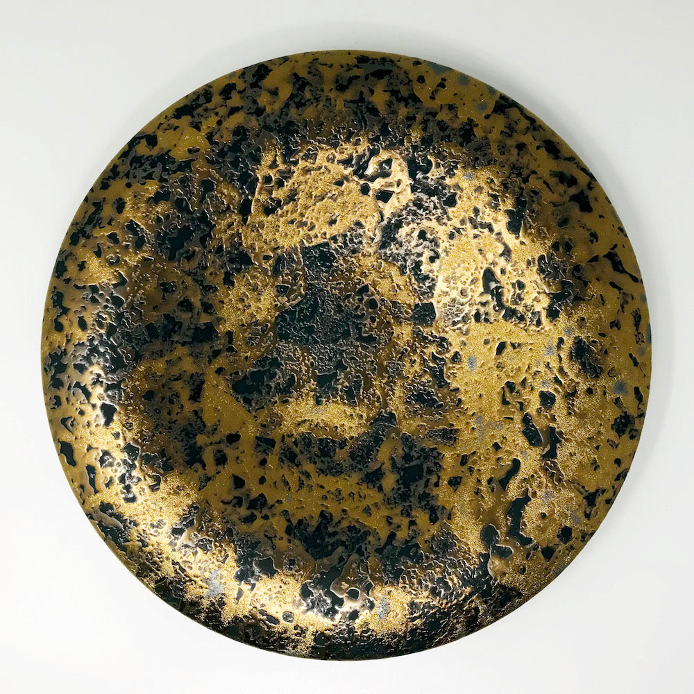 Plate Gold Tankin Crater 炭金クレーター (10.5"D) image 4