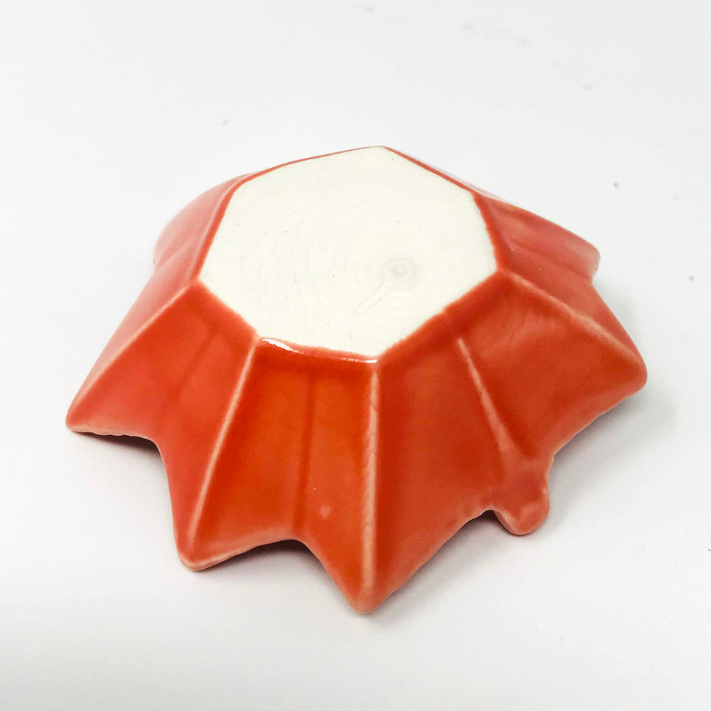 Small Chimi Dish Red Kaede (2.5"D) image 3