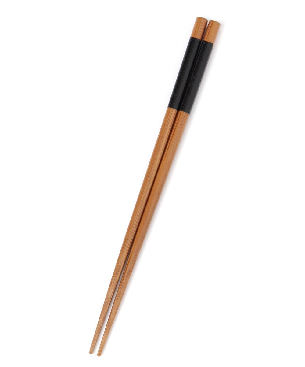 Chopsticks Obanzai Bamboo - Black (8.25"L) image 0