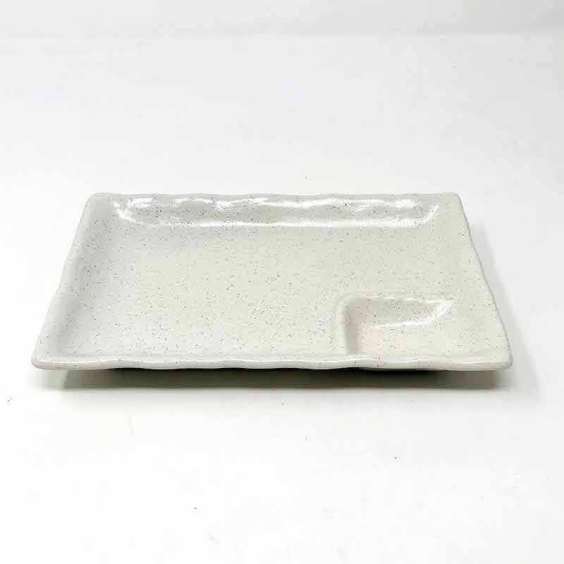 Rec.Plate White Kobiki  (8.25"x 5") image 0
