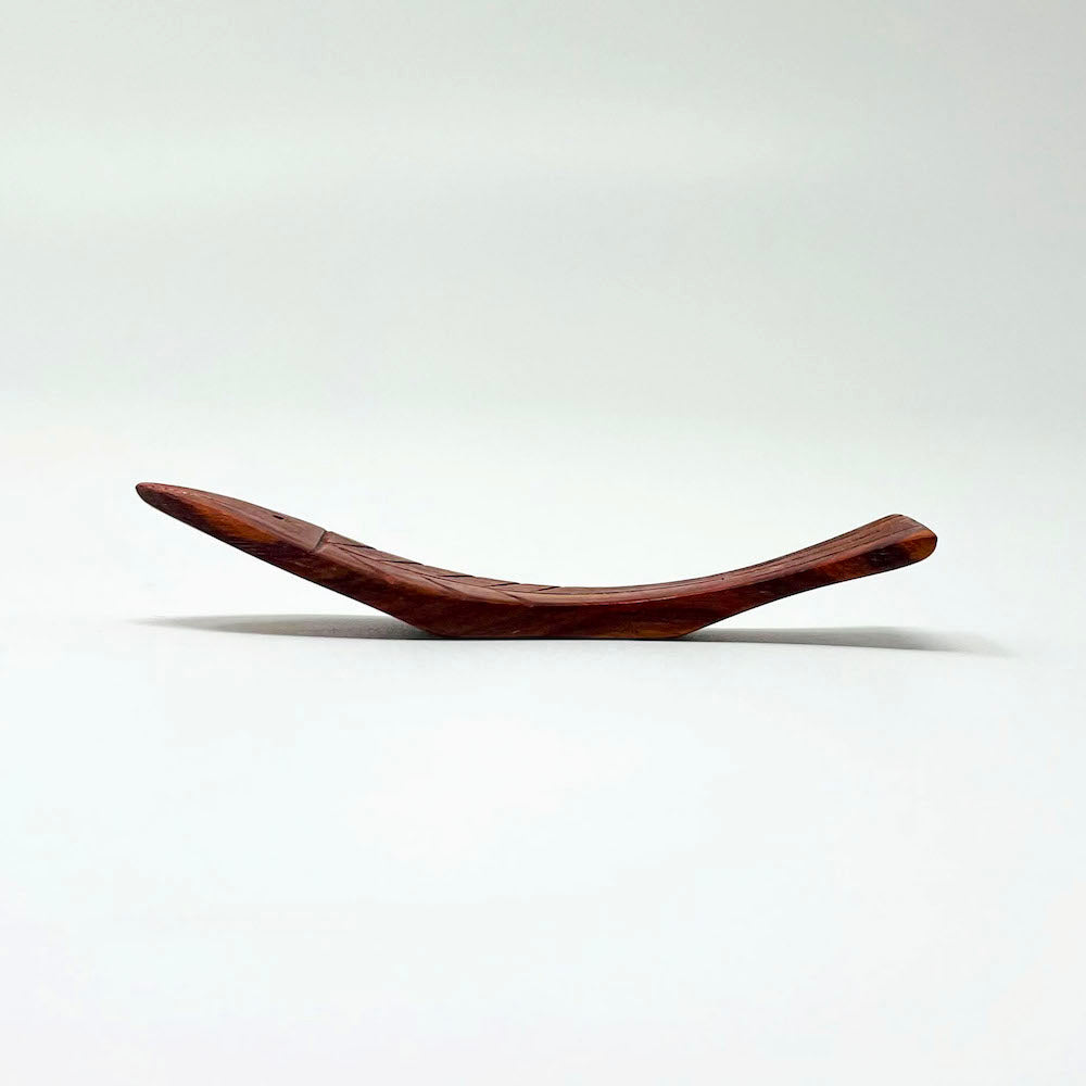 Wooden Chopstick Rest Fish  (3") image 1