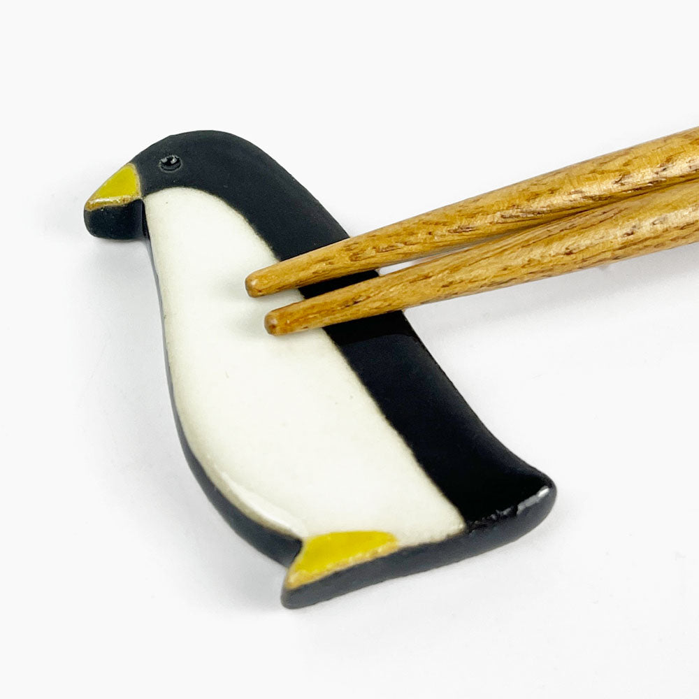 Chopstick Rest Penguin (2" x 1") image 0