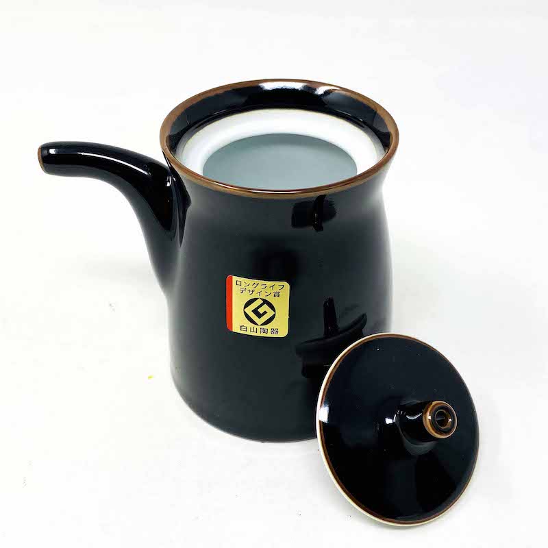 Hakusan Sauce Pot - Black image 5