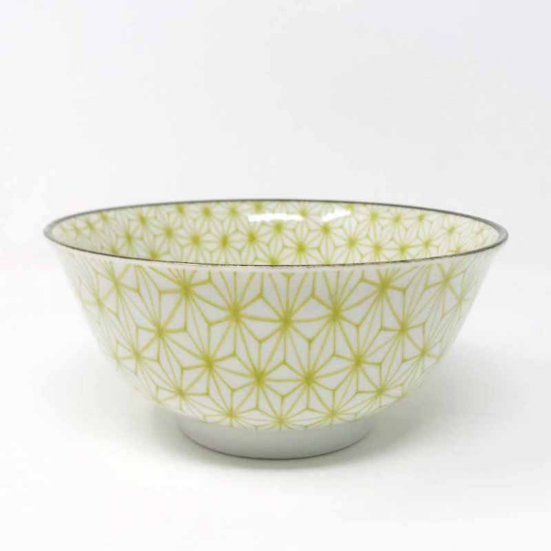 Asanoha Light Green Tayo Bowl (6"D) image 0