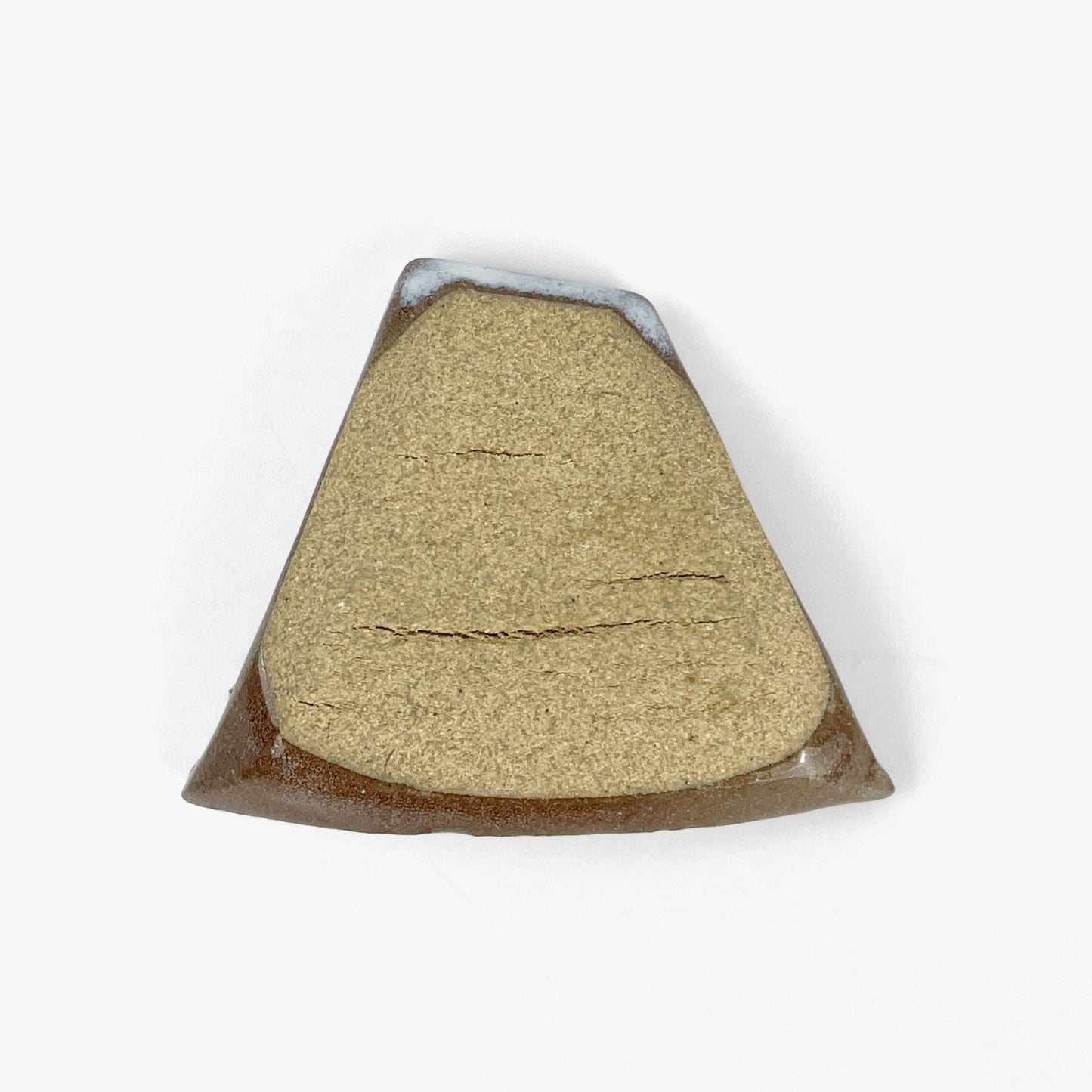 Chopstick Rest Fuji White (2.25" x 1.75") by Keishugama image 2