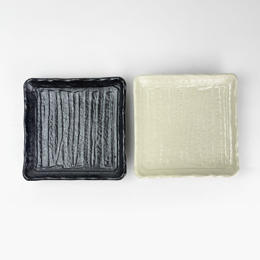 Sq. Plate Sogi White (7"D) image 1