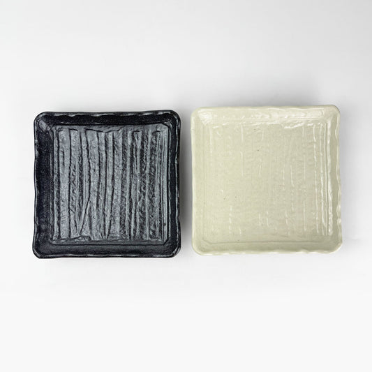 Sq. Plate Sogi White (7"D) image 1