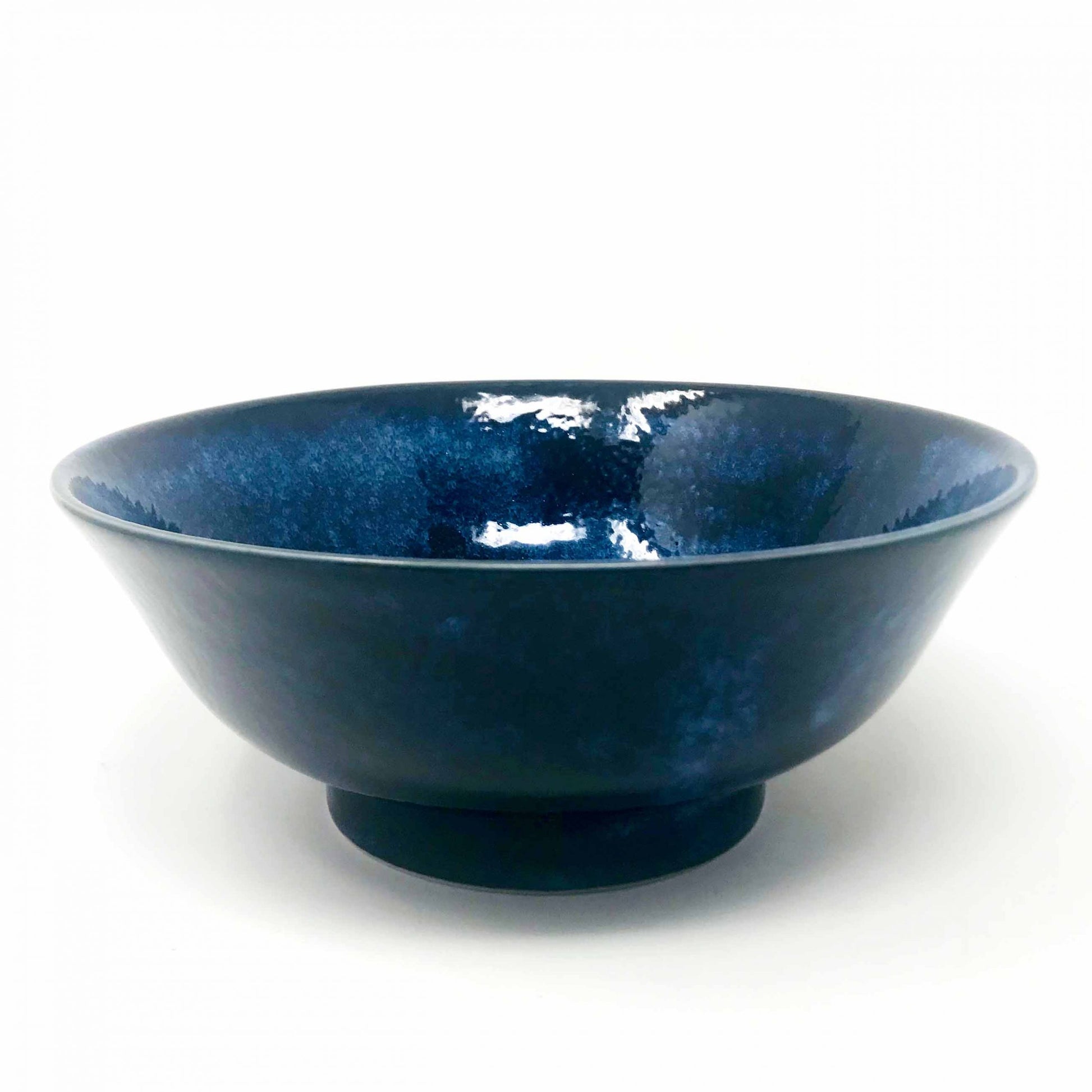 Ramen Bowl Navy Blue Izayoi (8.25″D) image 0