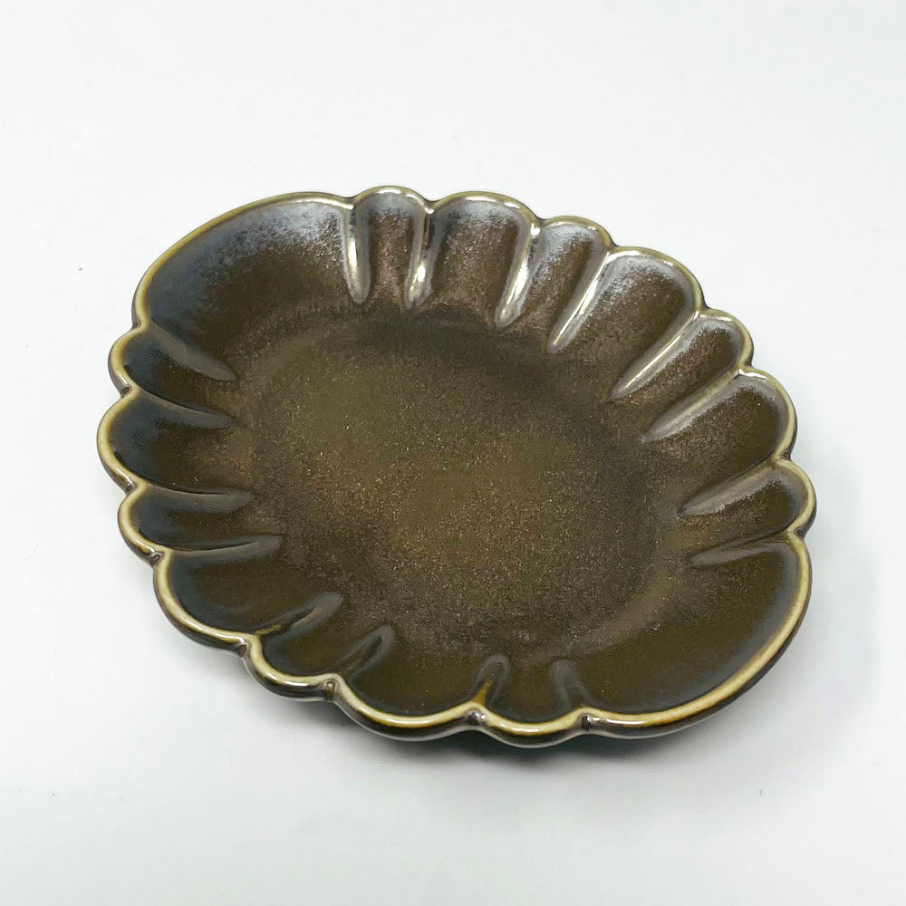 Dish Oval Flower Shaped (3.75"x3.25") image 0