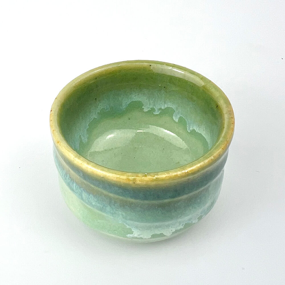 Sake Cup Green (2.5 oz) image 4