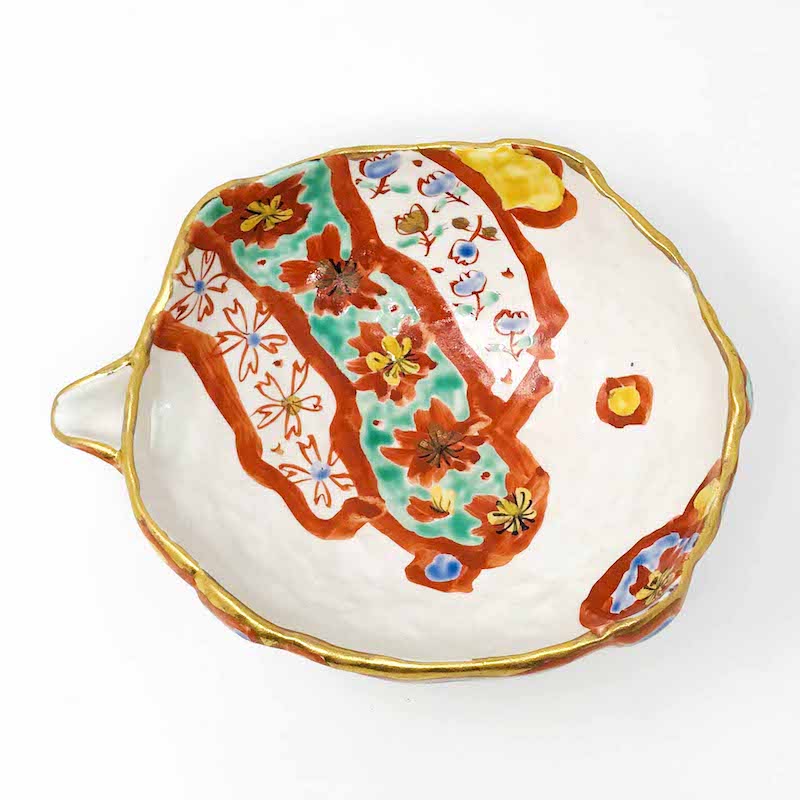 Katakuchi Bowl Yama warau  山笑う(9"D) image 2