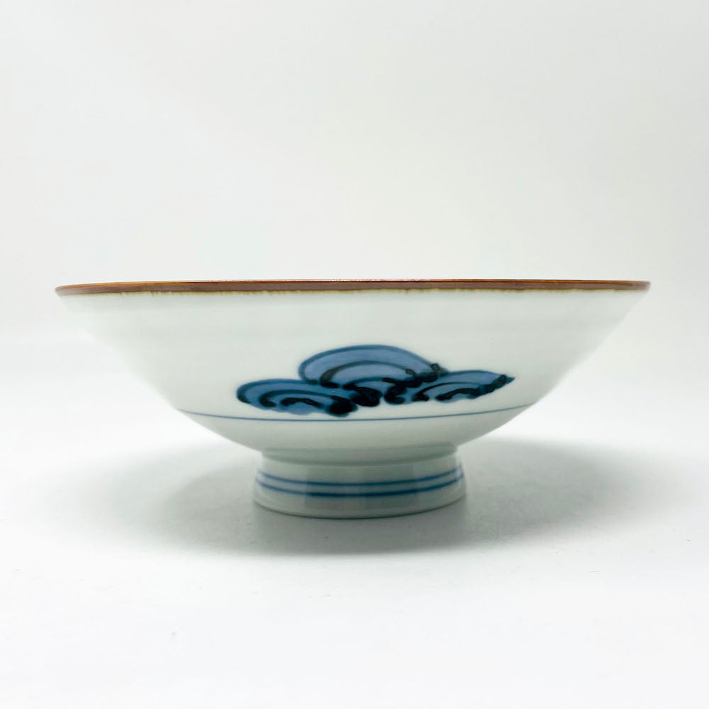 Arita Shallow Bowl Persian Blue (6"D) image 6