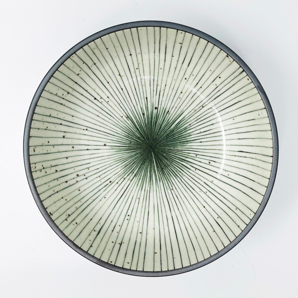 Shallow Bowl Cream Tokusa (7.75"D) image 5