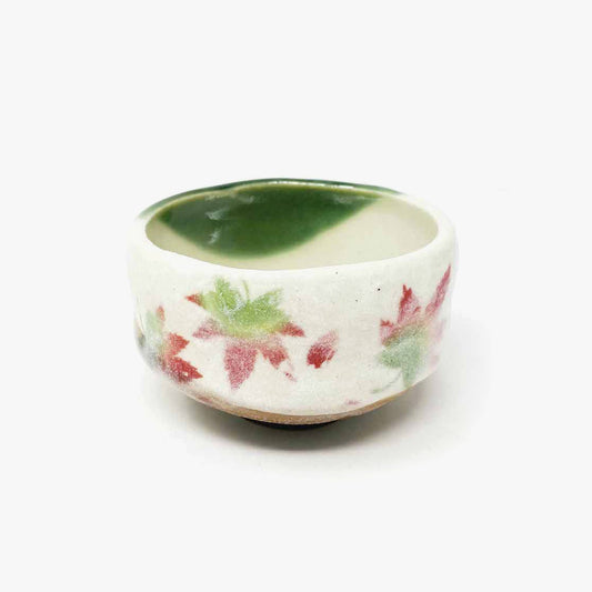 Mini Matcha Bowl  Momiji Maple (3.75" x 2.5"H) image 0