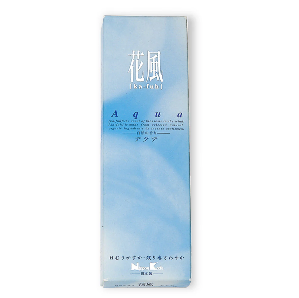 Nippon Kodo Incense - KA-FUH Aqua (120 sticks) image 0