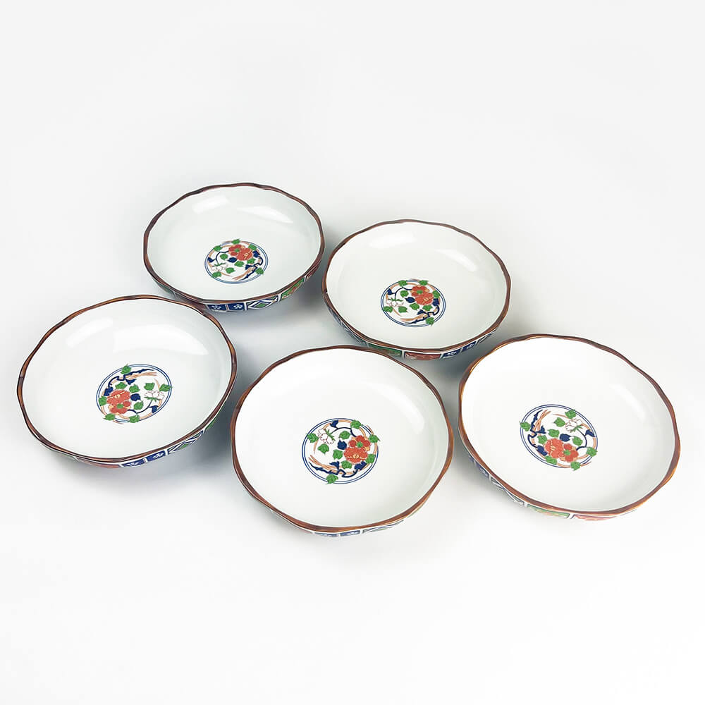 Arita Koimari Medium Dish Set of 5 image 2