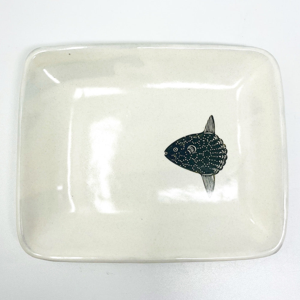 Rec.Plate Ocean Sunfish (6.5"x 5.25") by Takunobu Sawada image 0