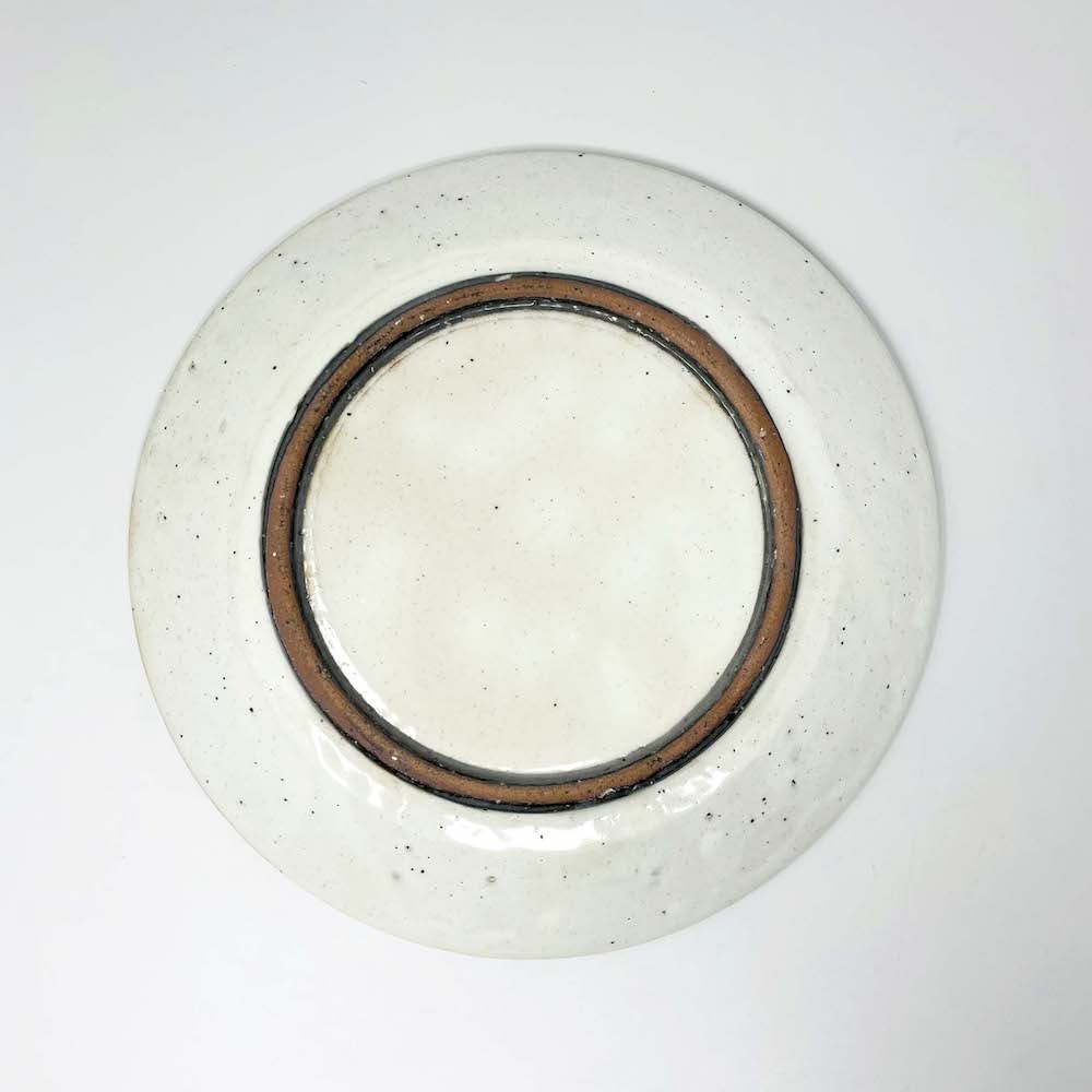 Kobiki Sogime 粉引削ぎ目 Plate (8.5"D) image 3