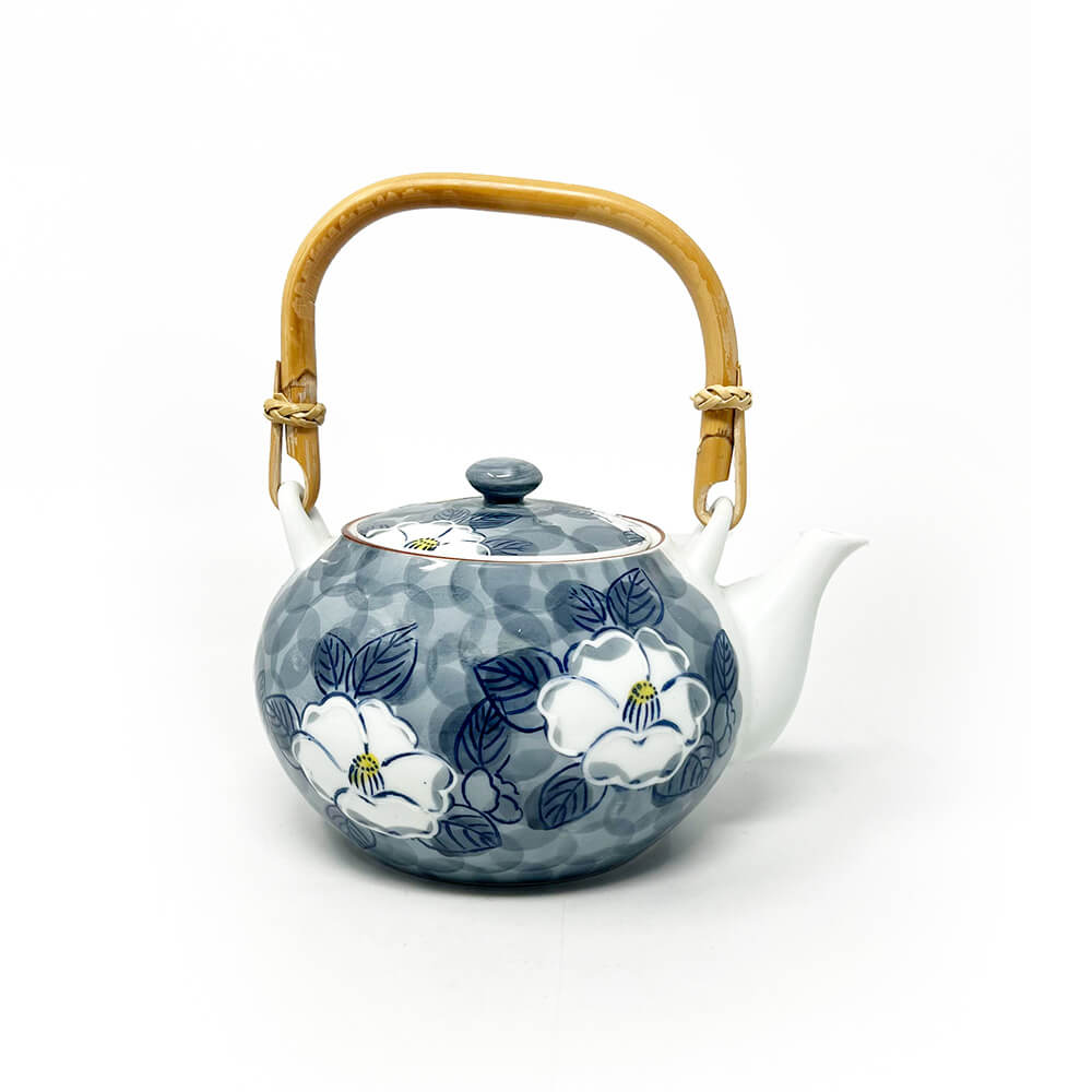 Arita Tea Set 1:4 Itchin Sazanka - Sasanqua (20oz) image 2