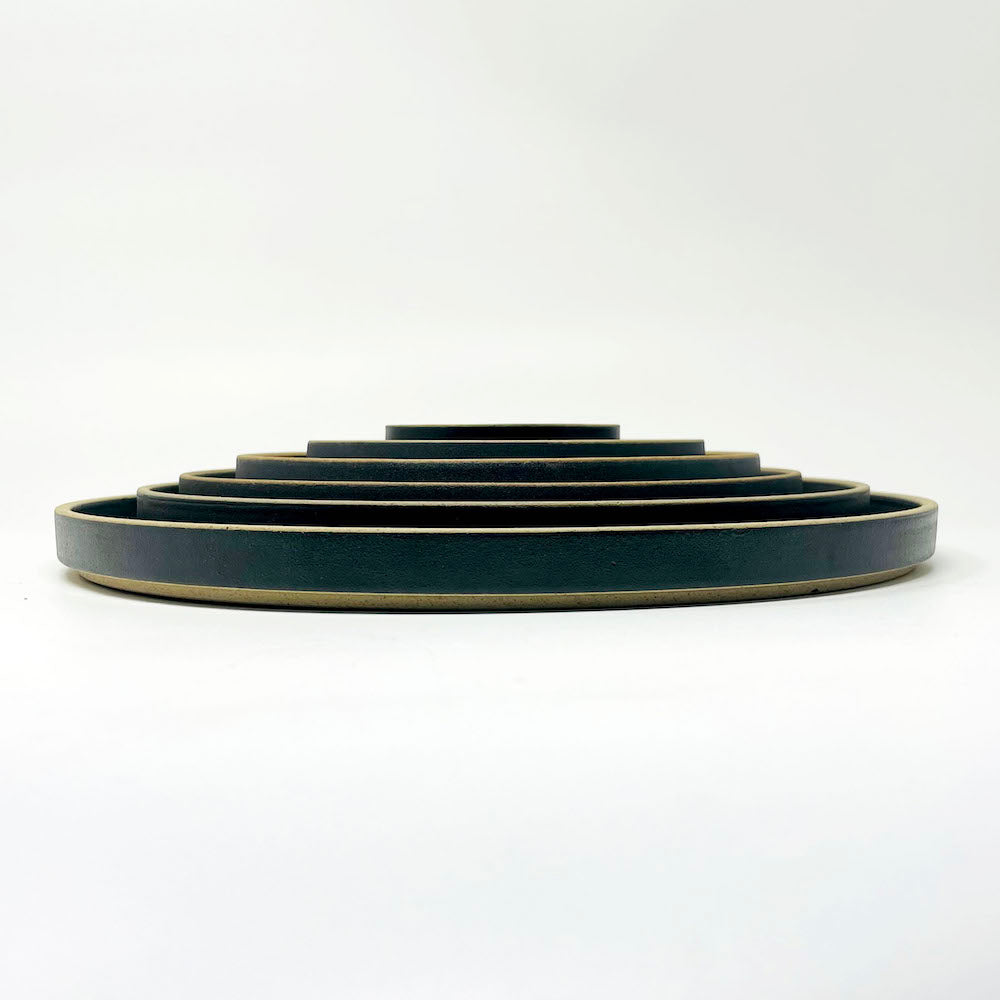 Hasami Porcelain Plate (3.25"D) -Black image 4