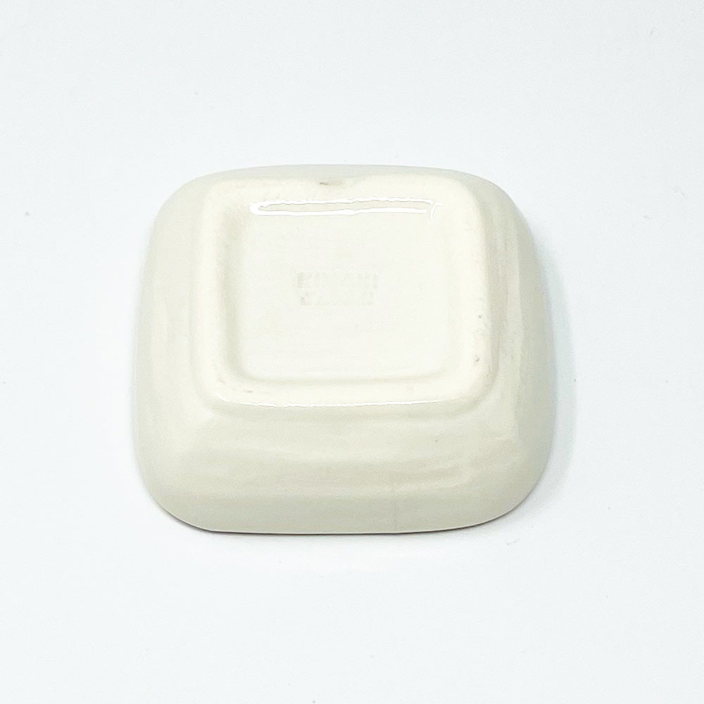 SQ. Chinmi Dish Turquoise (2.5"D) image 3