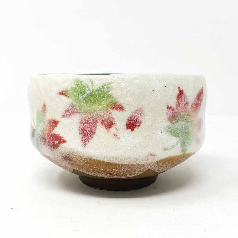 Mini Matcha Bowl  Momiji Maple (3.75" x 2.5"H) image 1