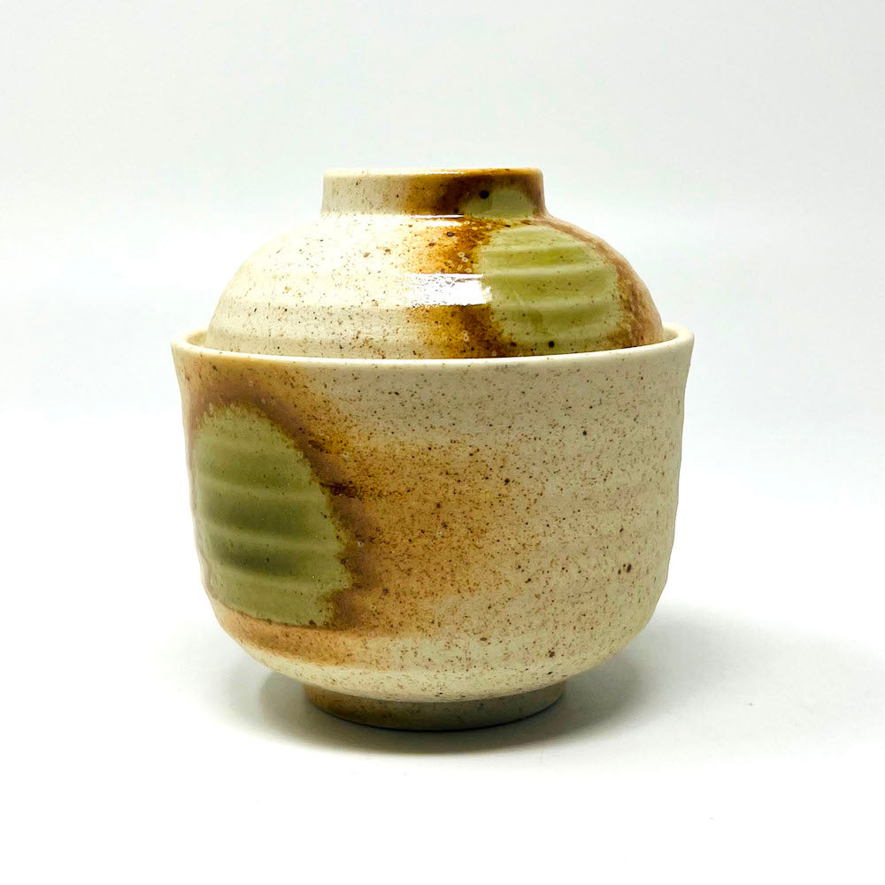 Mushiwan Fuki Oribe (3.5"D) image 0