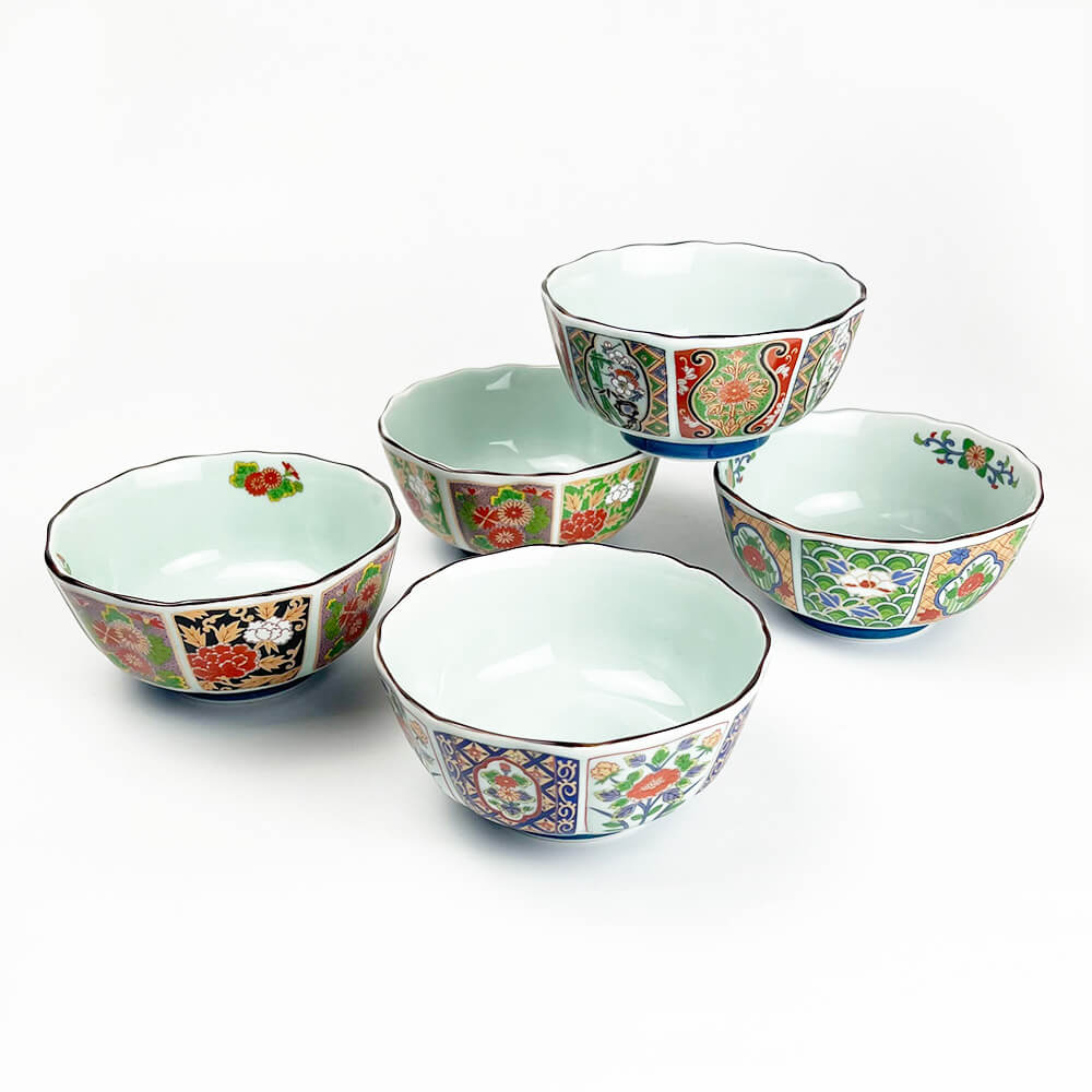 Arita Koimari Kobachi Bowl Set of 5 image 2