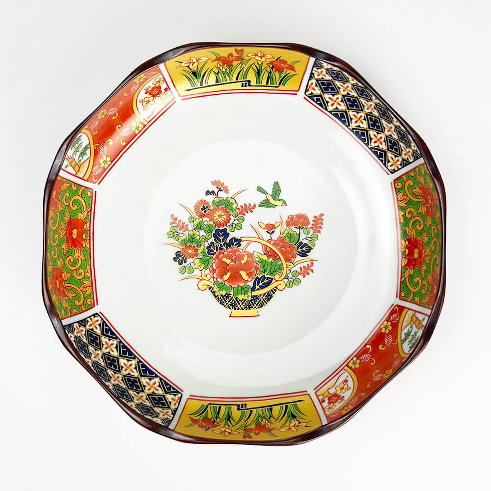 Arita Koimari Gold Moribachi Plate (9.25"D) image 2