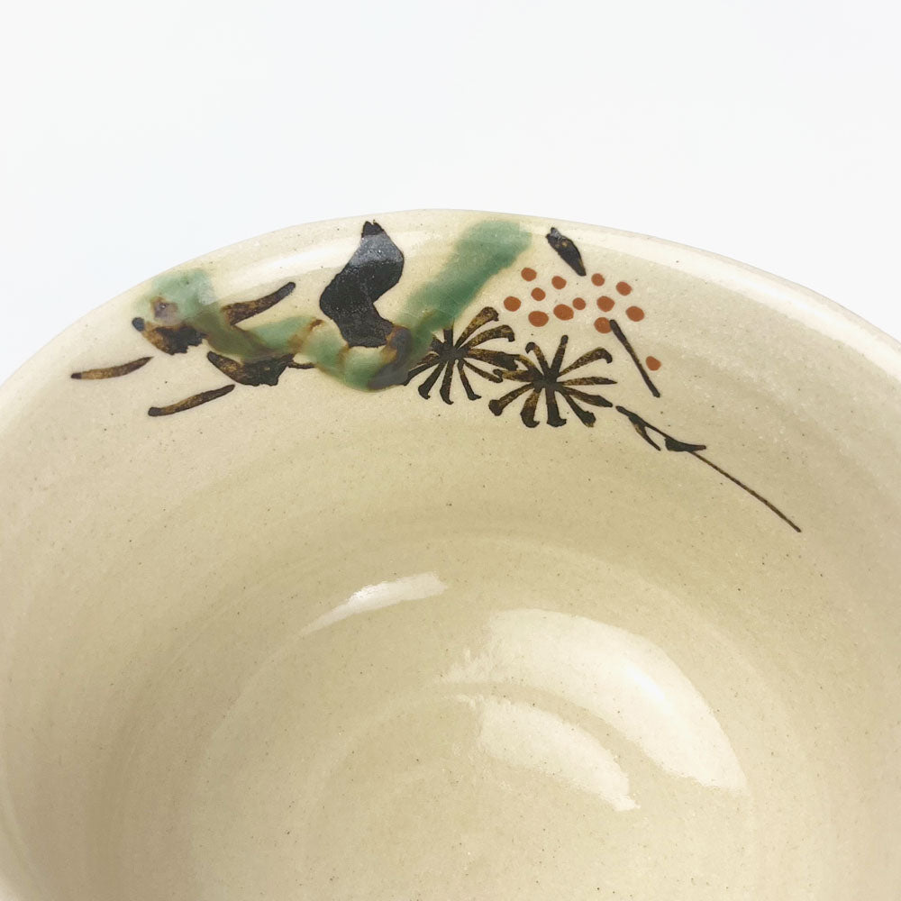 Matcha Bowl Oribe Shochikubai Umemura (8.5 oz) image 3