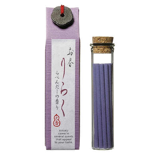 Nippon Kodo Riraku Incense - Lavender (15 sticks) image 1