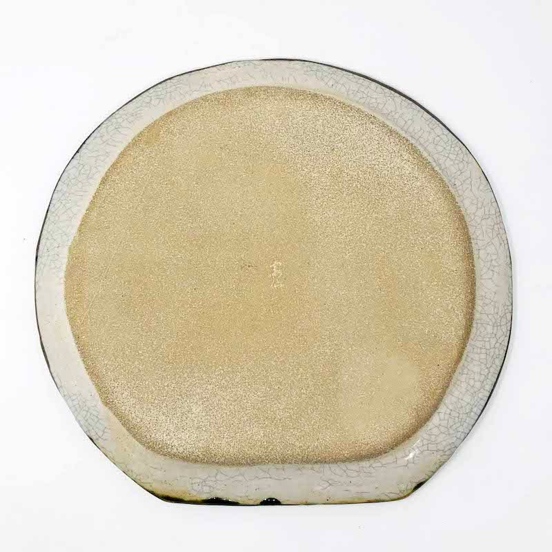 Oribe Hangetsu Plate by Hiroshige Kato image 3