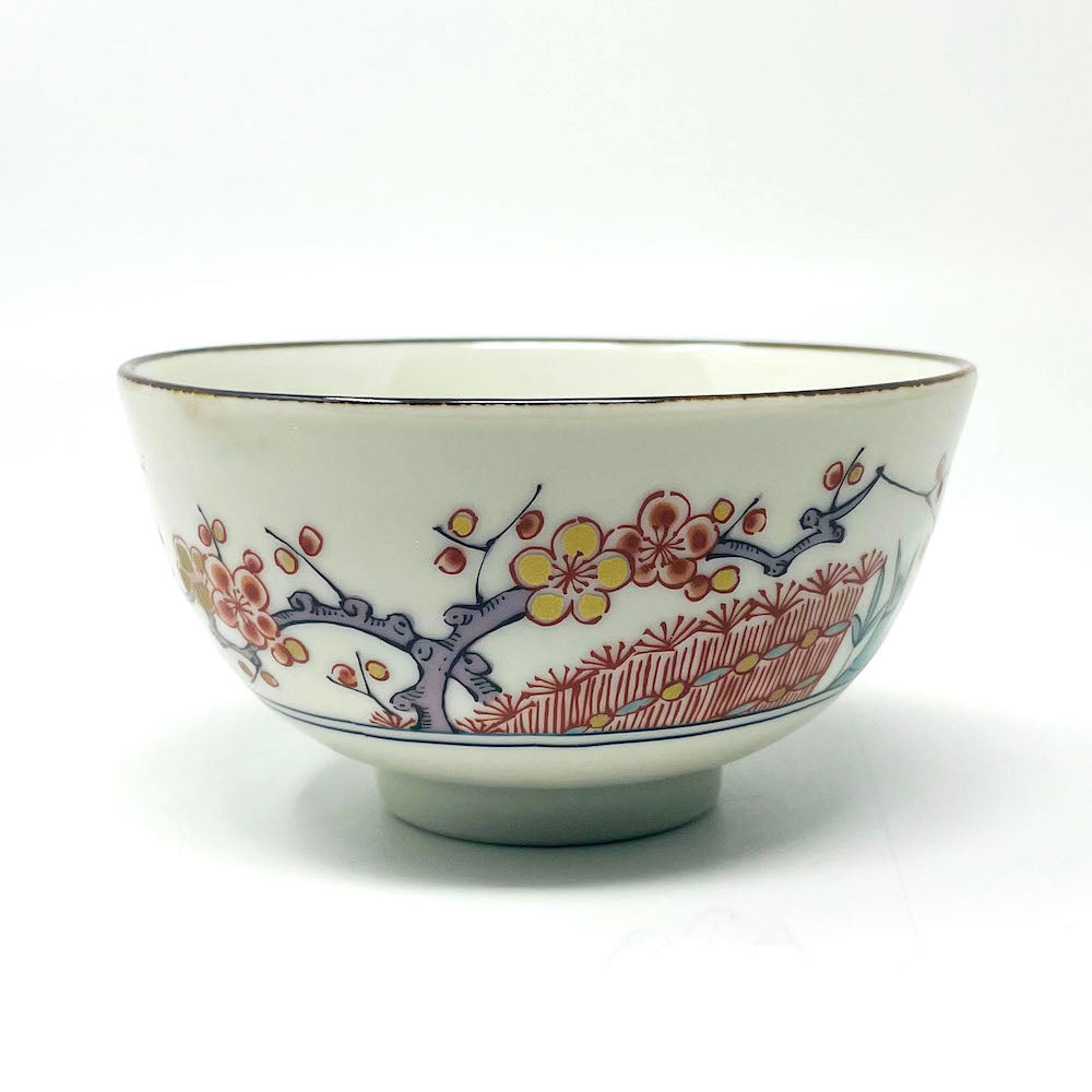 Minokayi Rice Bowl Set of 5 Somenishiki Imari  (4.25"D) image 7