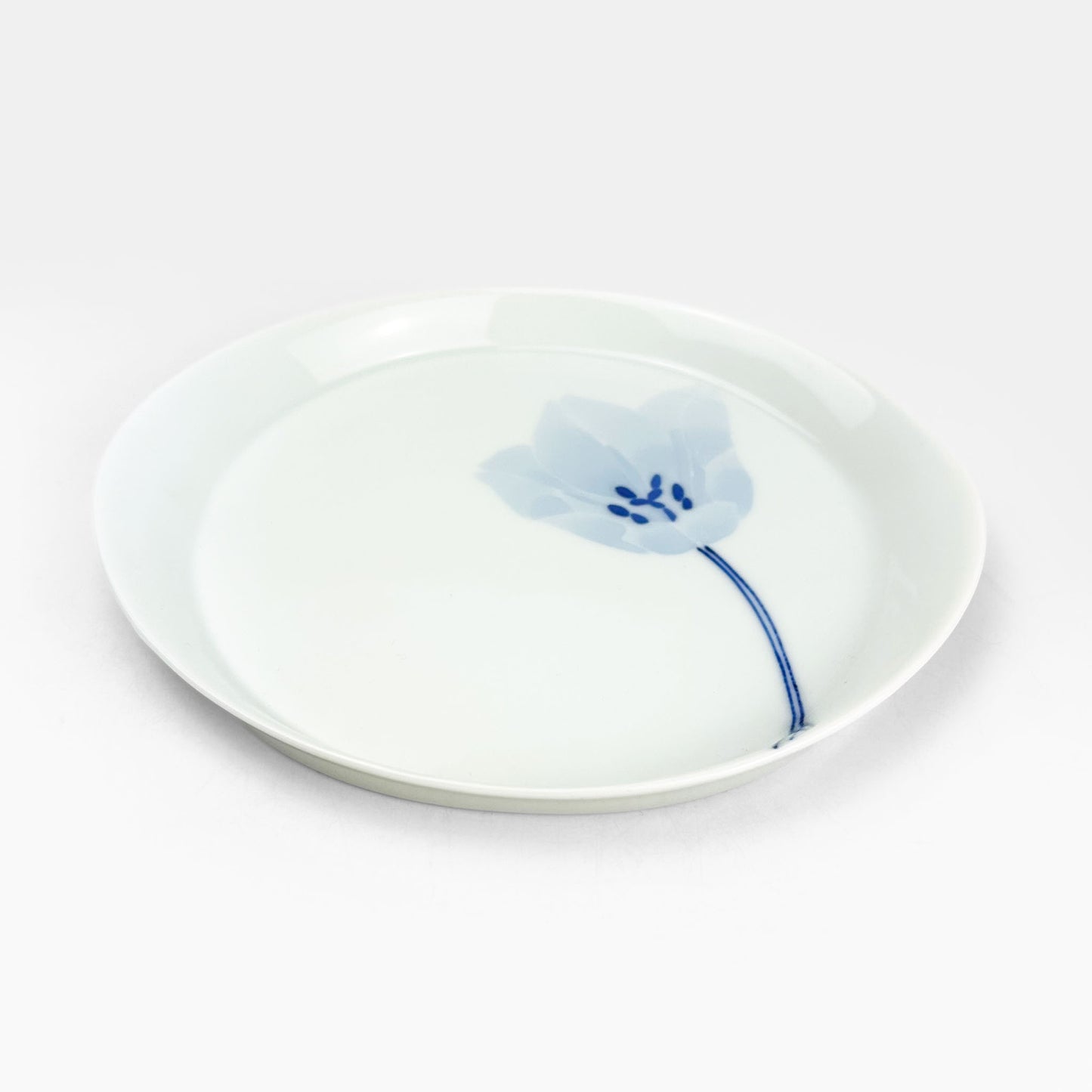 Oval Plate Tulip by Sin-gama (7.5"x6.75)